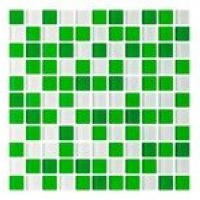 Mozaika szklana verde