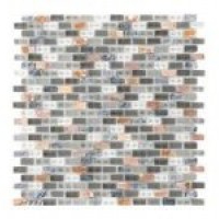 Mozaika kamienno szklana grey