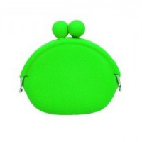 Portfel : :gumowy zielony