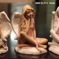 dárek : 1469 ELF 11 13 cm . postavou figurka socha sochařství pomník soška