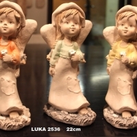 Geschenk : 2536 LUKA 22cm 2535 LILOU 22cm . Figürchen Statuette Figur Statue Skulptur