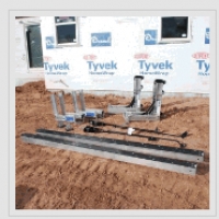 BADGER. Company. Pump jacks, saffolding, planks, ledders.