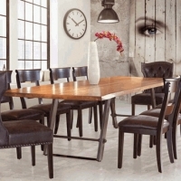 DINEC. Company. Wood furniture. Dining room, bedroom, living room.