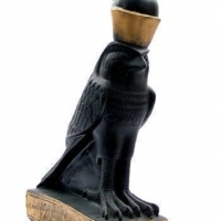 figurki egipskie gipsowe statuetki HORUS figurka 28cm EGIPT
