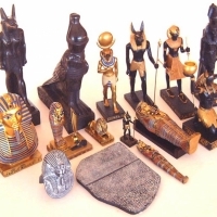 figurki egipskie gipsowe statuetki ANUBIS figurka 29cm EGIPT