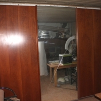 Szafa trzydrzwiowa z lustrem przesuwne drzwi 285cm. Тридверний шафа з дзеркальними розсувними дверима.