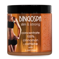 Koncentrat 100% cynamonowo-kofeinowy z L-karnityną. BingoSpa. slim & strong. D683.