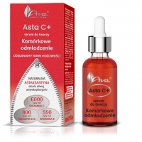 5621AVA。 Asta C细胞再生。 面部精华素。 颈部和脸部的乳霜。 敏感肌肤霜。