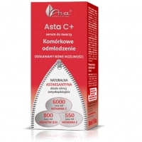 5621AVA。 Asta C細胞再生。 面部精華素。 頸部和臉部的乳霜。 敏感肌膚霜。