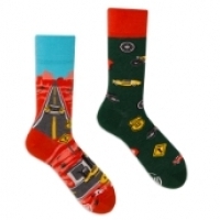 Машки чорапи: Силата на дизајни и бои: Удобност пред сè:
