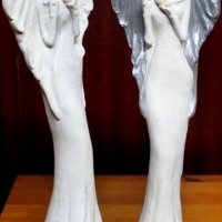 upominek : LAVINIA: Anioł: Ochrona przed chorobą: Świecznik: Kadzidło: 38,5cm . figura figurka