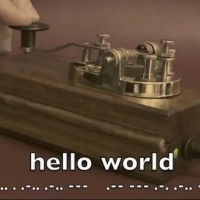 Alfabet Morse'a. Morse Code Alphabet.