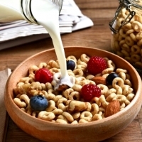 Cereal for breakfast: