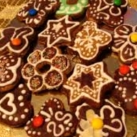 Lebkuchen, Lebkuchen Küsse. Kochrezept von 1937.     Pierniki, pierniczki całuski. Przepis kucharski z 1937 roku.