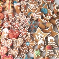 Lebkuchen, Lebkuchen Küsse. Kochrezept von 1937.     Pierniki, pierniczki całuski. Przepis kucharski z 1937 roku.