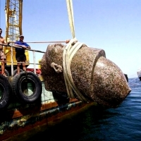 Zaginione miasto Heracleion, Aleksandria, Egipt