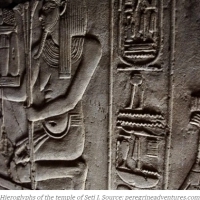 Facts About the Mysterious Hieroglyphs Of the Temple Of Seti I