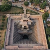 Chand Baori, the largest and deepest stepwell in India.
