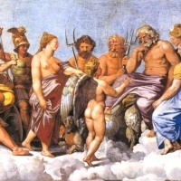 Rzymianie zapożyczyli panteon bogów greckich.