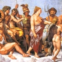 Rzymianie zapożyczyli panteon bogów greckich.