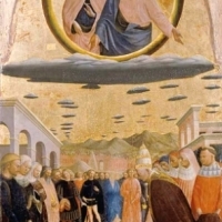 Masolino da Panicale, 1420s... Talerze pod chmurką ?
