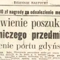 UFO nad Gdynią w Polsce, nad Bałtykiem.