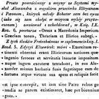 1: Wstęp krytyczny do dziejów Polski - Wojny z Aleksandrem Macedońskim.