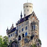 Liechtenstein Castle, Germany. Year 1140.