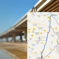 Inżynierowie budowlani zbudowali autostradę w Ramajanie.