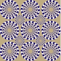 Ta rotacja jest tylko iluzją perspektywy ze względu na implikację rotacji we wzorach i projekcie.
