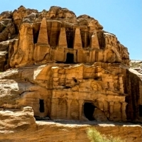 Grób Obelisk zlokalizowany w Petrze w Jordanii.
