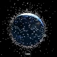 Zanim ludzie zaczęli wysyłać różne obiekty na orbitę okołoziemską, przestrzeń wokół naszej planety była przejrzysta czysta.