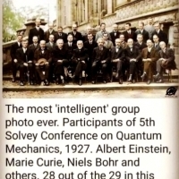 The most intelligent group photo ever.