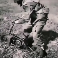 Brytyjski motocykl zaprojektowany do użytku podczas II wojny światowej.