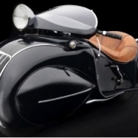 Motocykl Henderson KJ Streamline z 1934 roku.