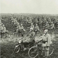 Pułk rowerowy armii holenderskiej w przededniu niemieckiej okupacji, 1940 r.