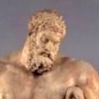 Ta marmurowa rzeźba przedstawiająca Herkulesa Farnese po ukończeniu dwunastu prac.