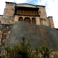 Coricancha - Złoty Dziedziniec – świątynia Słońca w Cuzco, stolicy Imperium Inków.