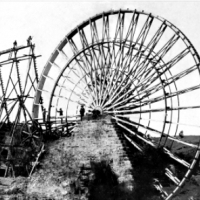 Koło wodne Garfielda było używane w latach 1887-1903 do zasilania baterii stemplowej w kopalni złota Garfield w stanie Wiktoria.