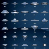 Kształty UFO i ich cechy zewnętrzne..