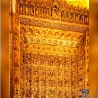 Główny ołtarz katedry w Sewilli: