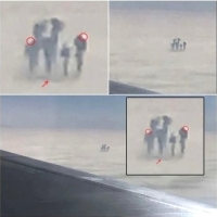 Pamiętacie rodzinę, którą pasażer samolotu sfotografował w chmurach?