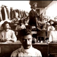 Kubańska fabryka cygar. 