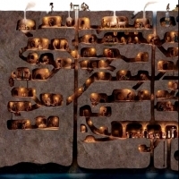 Derinkuyu, Turkey is an incredible underground city carved into the rock.