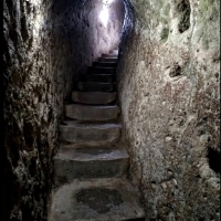 Derinkuyu, Turkey is an incredible underground city carved into the rock.