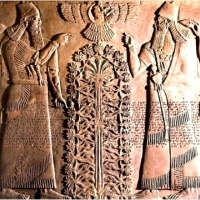 Mezopotamskie drzewo życia.