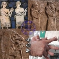 Mieszkańcy Mezopotamii wydawali trzeszczący dźwięk, splatając palce obu rąk podczas świętowania.