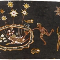 Istnieje stary mit z Australii znany jako: „Jak powstały gwiazdy – Rolla-Mano i Gwiazda Wieczorna”. 