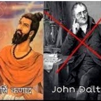 Maharishi Kanad 800 rpne  Podał teorię atomową na długo przed Johnem Daltonem,