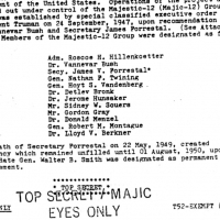 W dokumencie „Eisenhower Briefing Document” stwierdzono, że Detlev był członkiem Grupy Majestic 12.